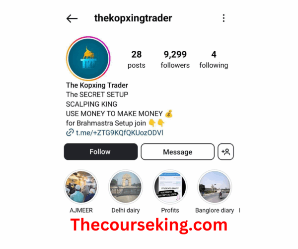 The Kopxing Trader – Scalping Brahmastra Setup