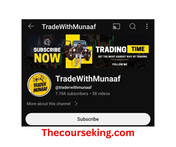 Trade With Munaaf All Strategy (Telugu)
