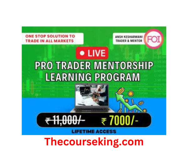 Ansh Kesharwani Pro Trader Mentorship Learning Program
