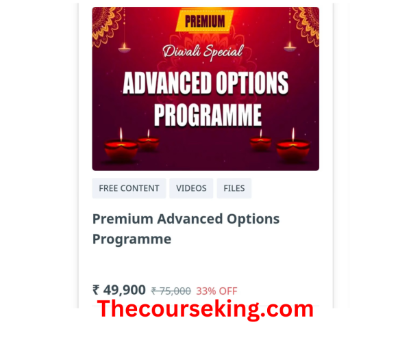 IBBM Course – Premium Advanced Options Programme