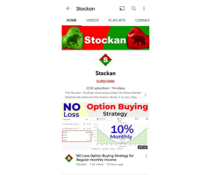 Stockan Option Buying Course with Share Market Life Changing Course