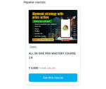 ALL IN ONE PRO MASTERY COURSE 2.0 By Dr Madhav Trading