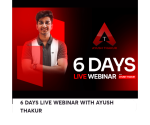 Ayush Thakur 6 Days Live Webinar 2024