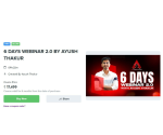 Ayush Thakur 6 days Live Webinar 2.0 November 2024