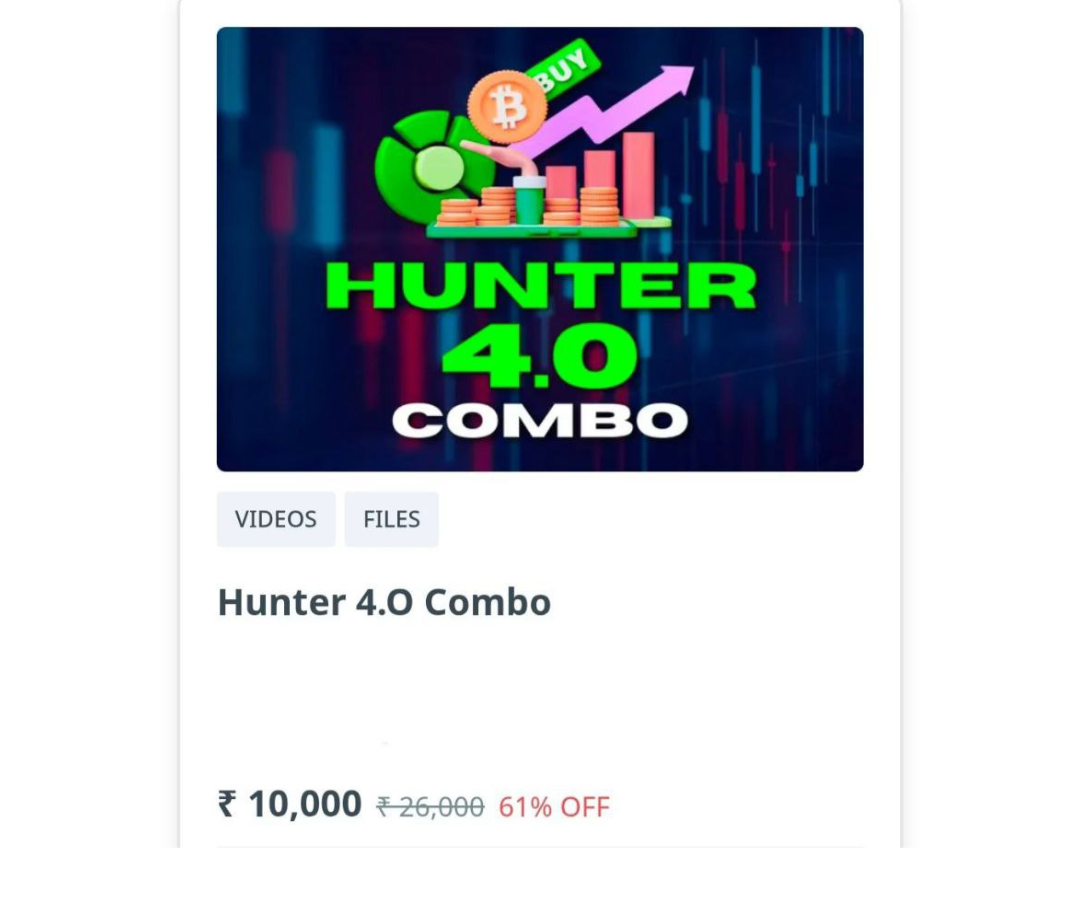Trader hunter Course hunter 4.0 combo