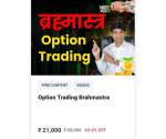 Rk Delhiwala Option Trading Brahmastra Course
