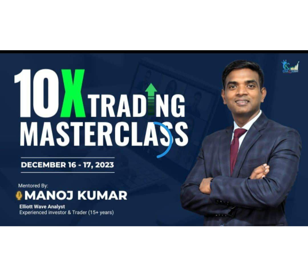 MANOJ KUMAR CHARTKING ELLIOTT WAVE 2 DAYS WEBINAR