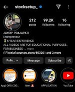Stock Setup Course + Indicator+ Scanners – Jaydip Prajapati