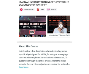 LEARN AN INTRADAY TRADING SETUP SPECIALLY DESIGNED ONLY FOR NIFTY By Trade Metrics