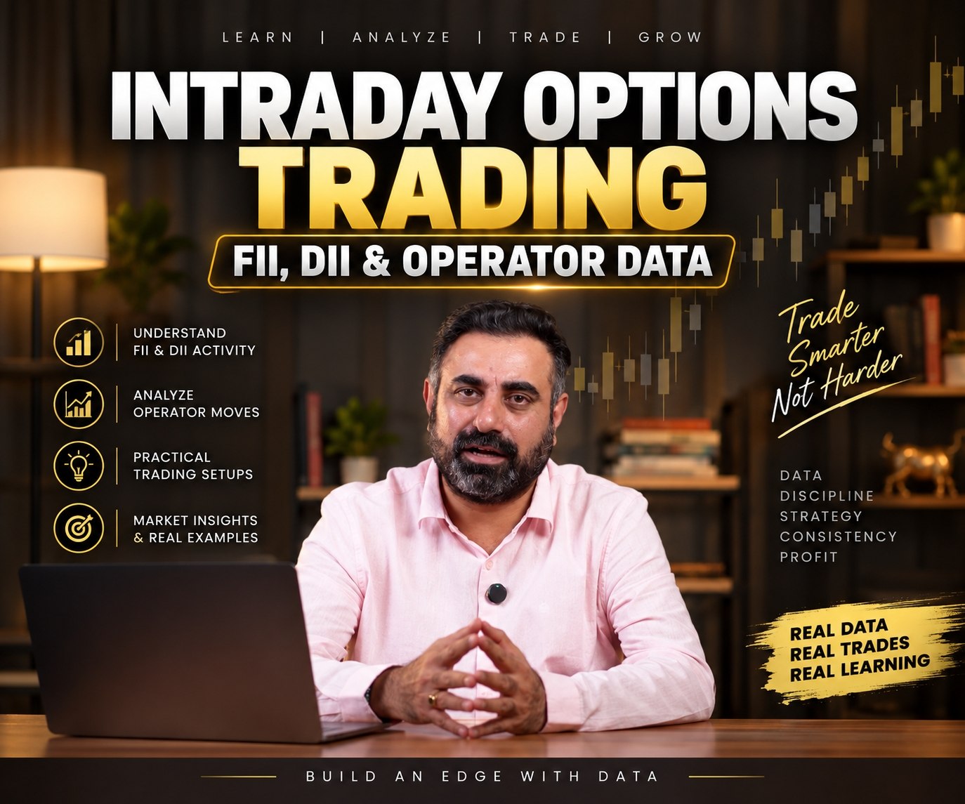 Option Trading Strategy Using FII DII DATA by Amit Dhamija